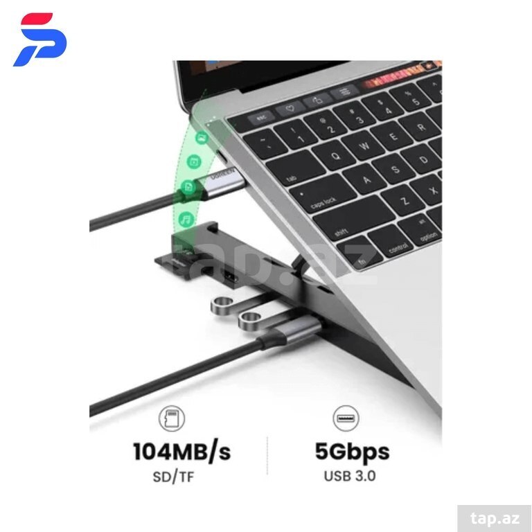 "UGREEN CM359 80551Hub" laptop altlığı (2)