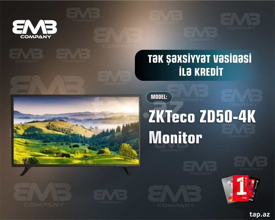 Monitor "ZKTeco ZD50-4K" 