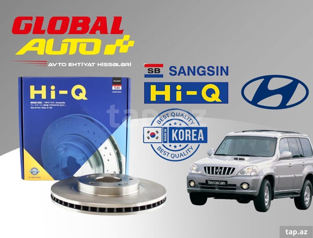 "Hyundai Terracan 2001-2006" əyləc diski