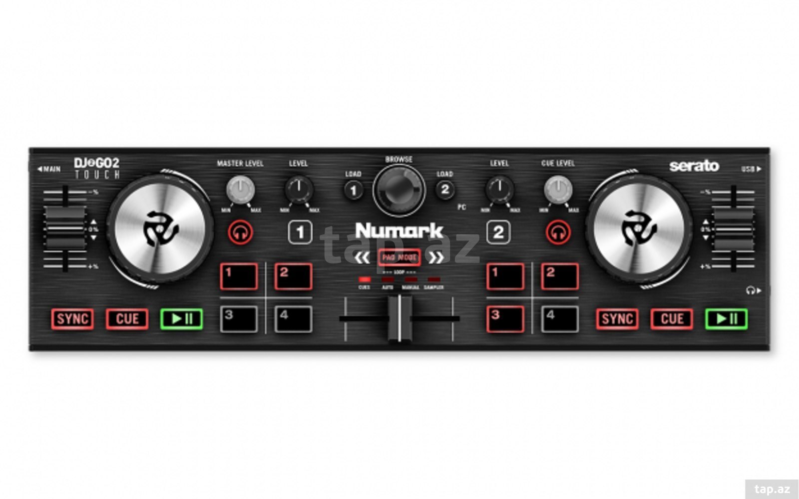 Numark DJ Controller DJ 2 GO 2 TOUCH