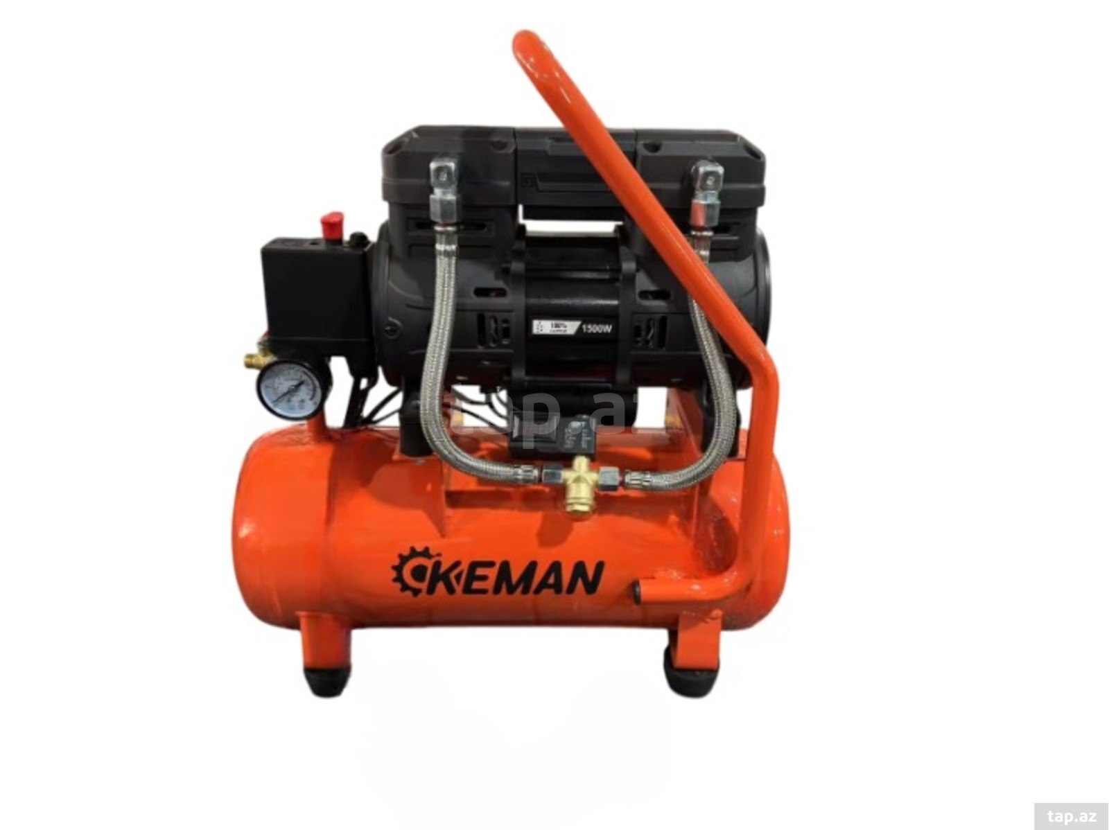 Yağsız hava kompressoru "Keman 15L" (səssiz )