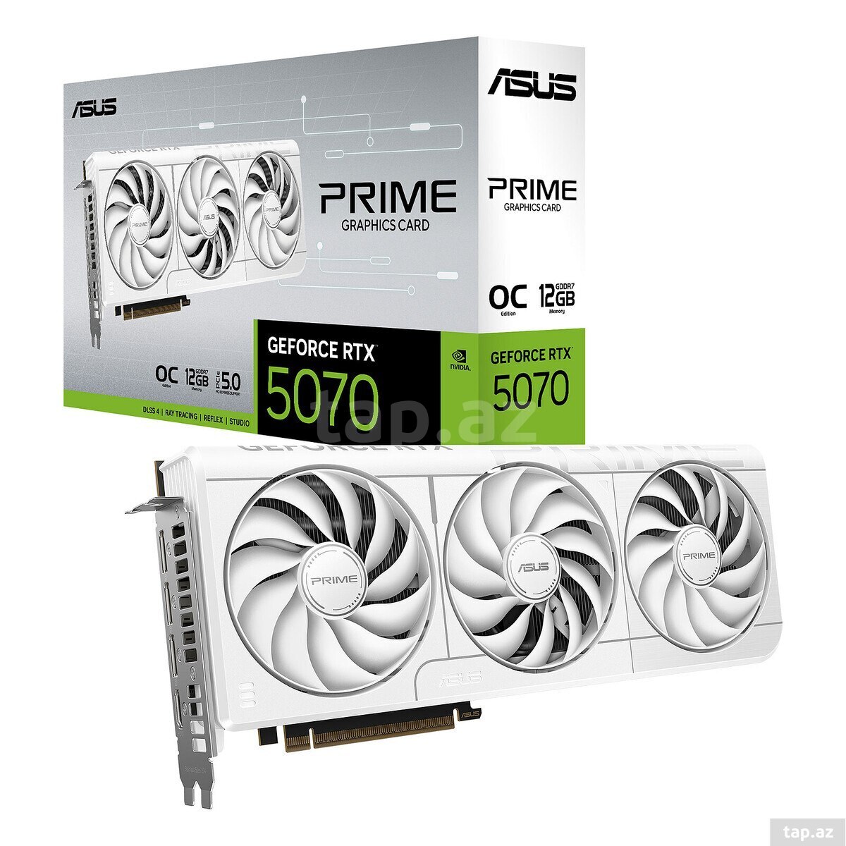 Video kart "ASUS PRIME GeForce RTX 5070 12GB GDDR7 OC Edition White"