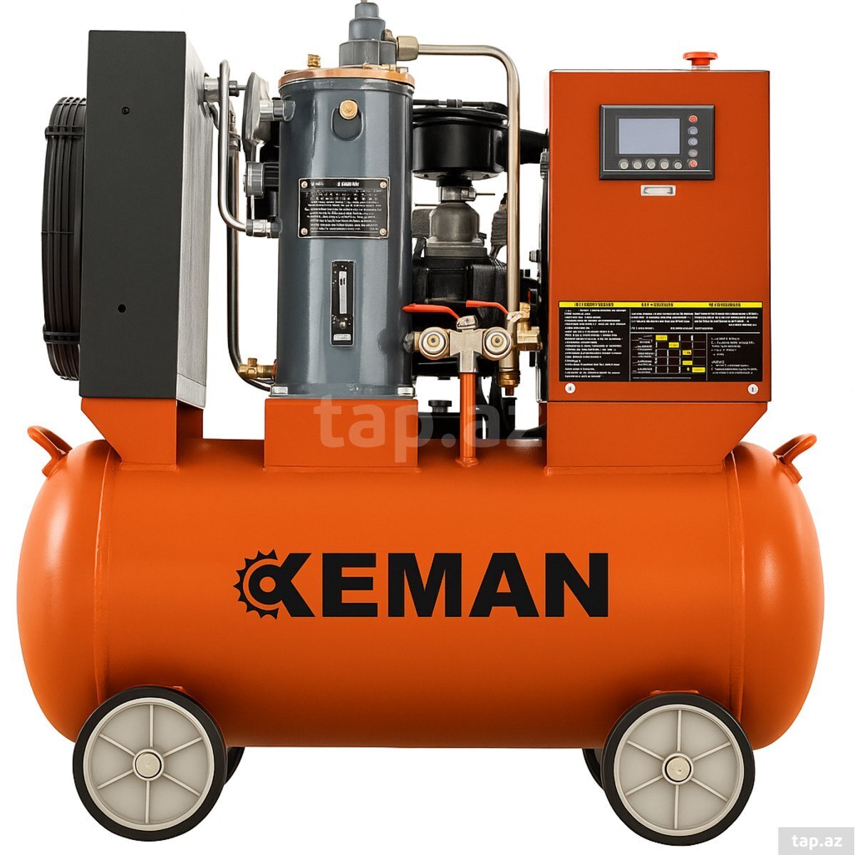 Vidalı hava kompressoru "Keman KM 7500 120L (Vintli)"
