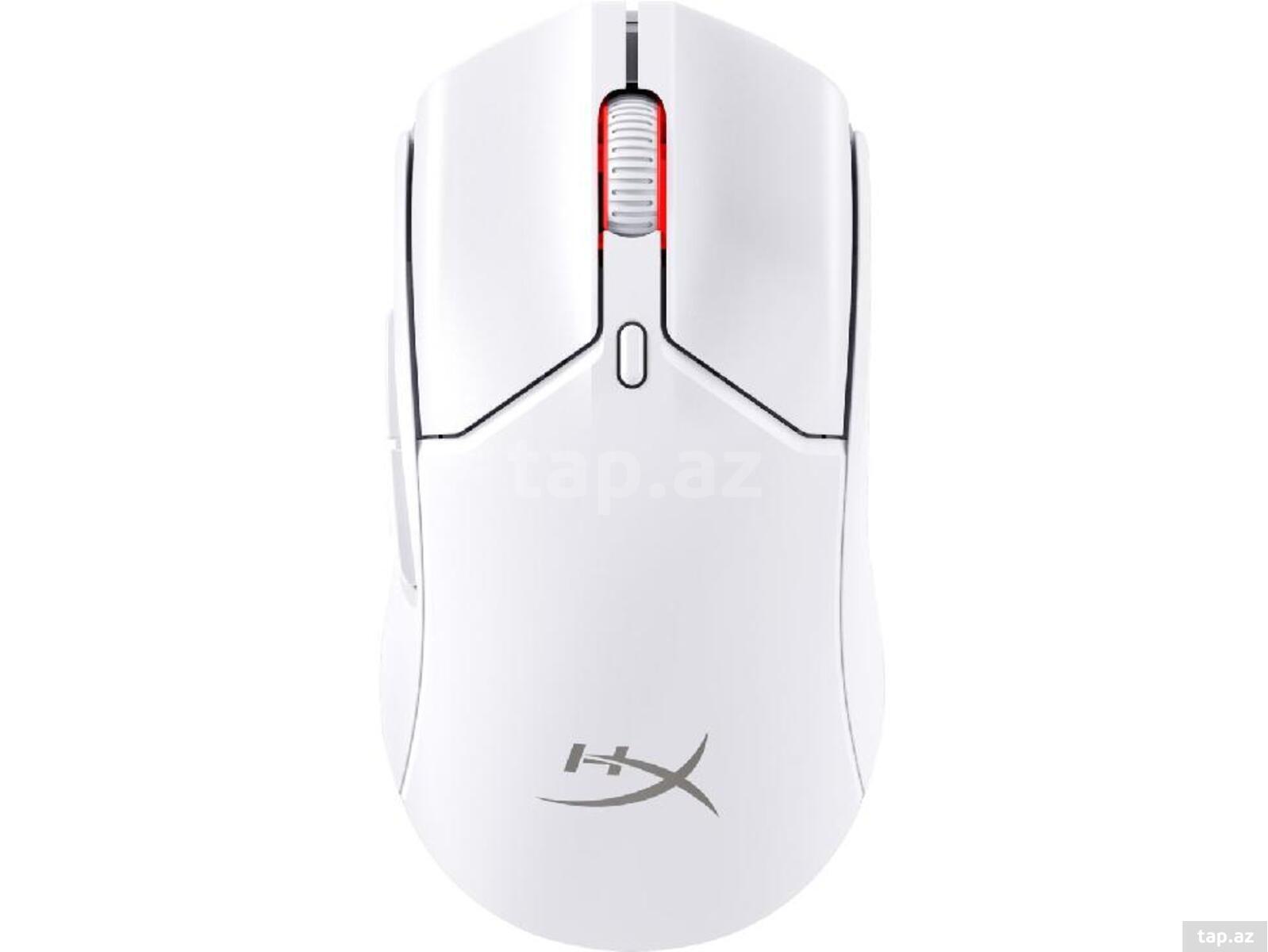 HyperX Pulsefire Haste 2 Mini - Wireless Gaming Mouse (White) / 7D389AA