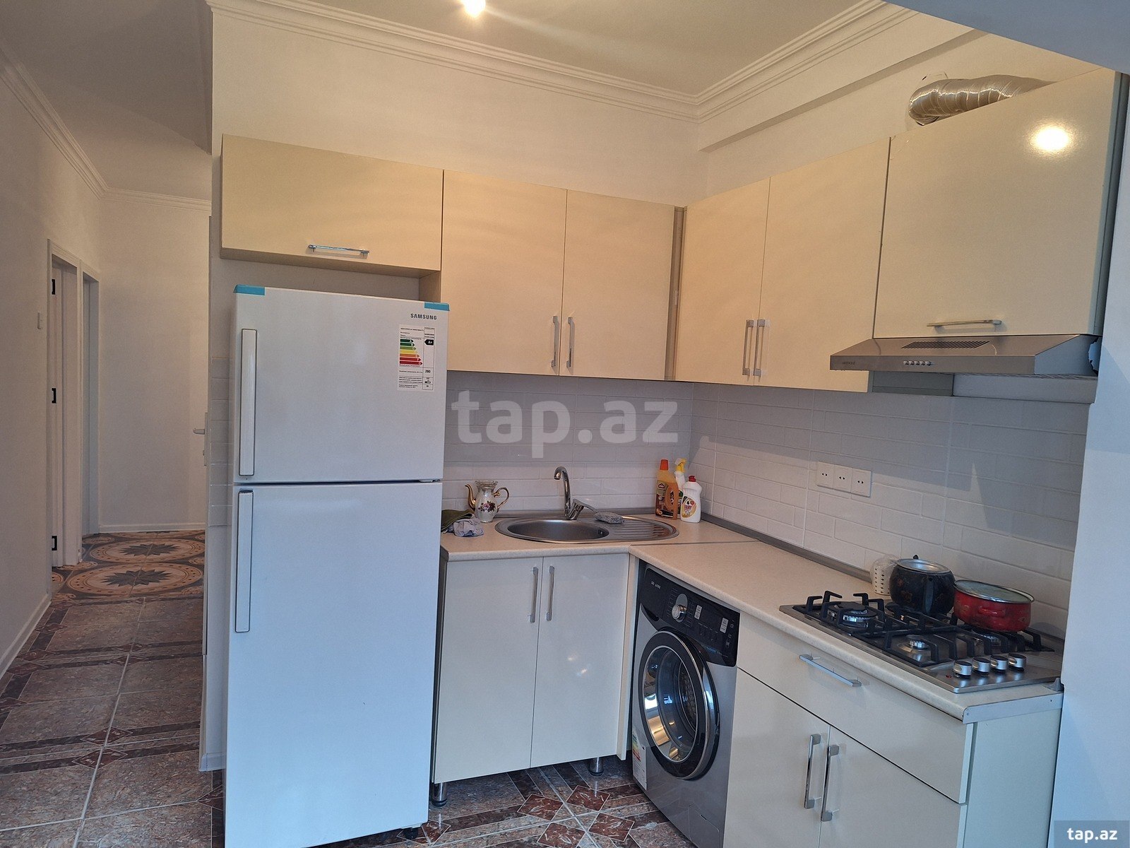 2-otaqlı yeni tikili kirayə verilir, Yasamal r., 56 m² (6)