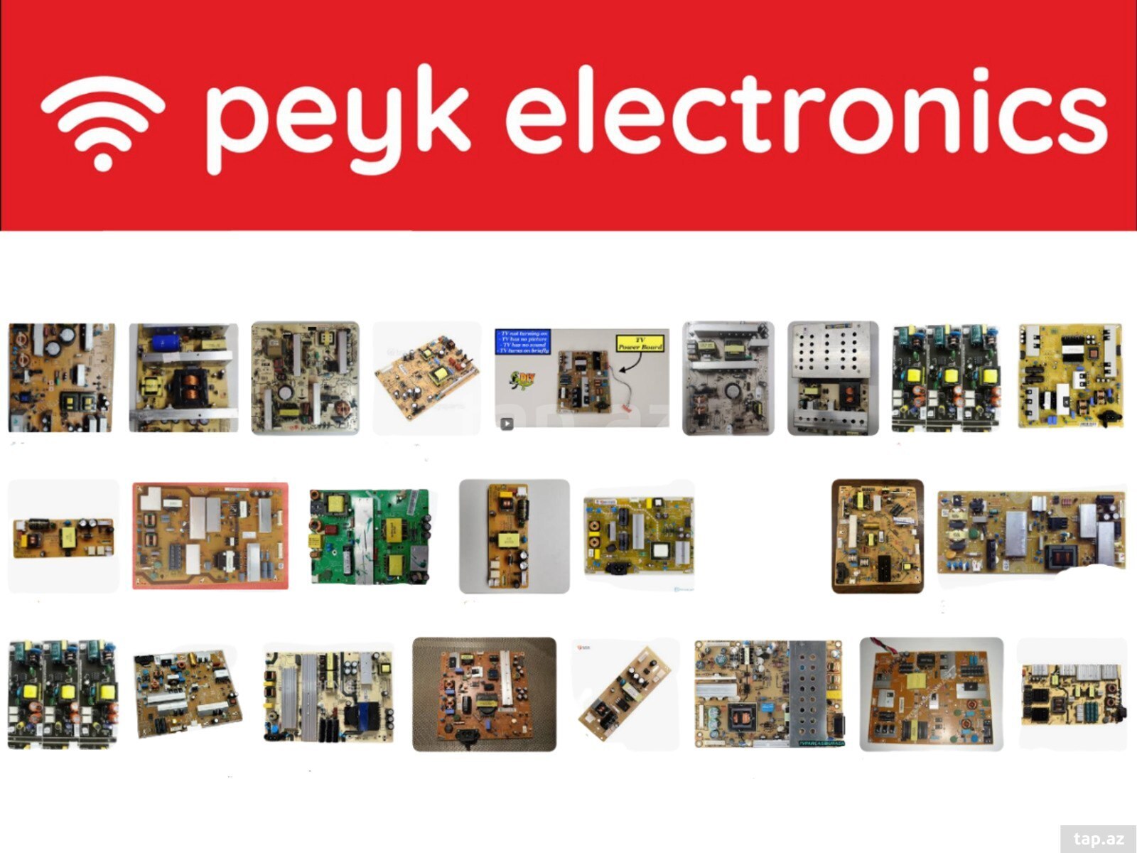 TV led arxa lampalar və plata "LG, Samsung, Sony, Philips