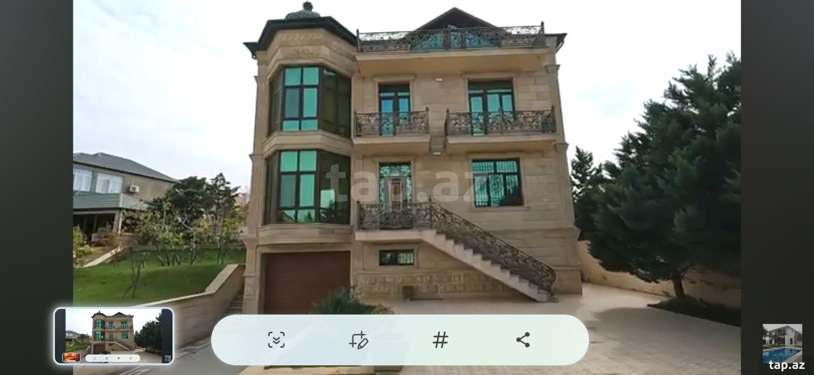 Bağ evi, Novxanı qəs.