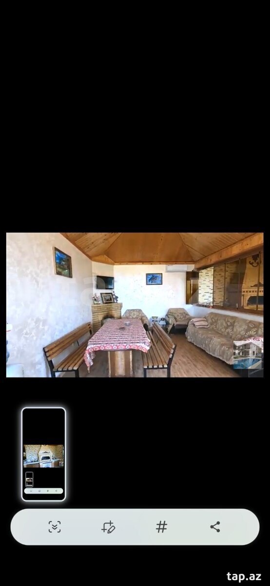 Bağ evi, Novxanı qəs.