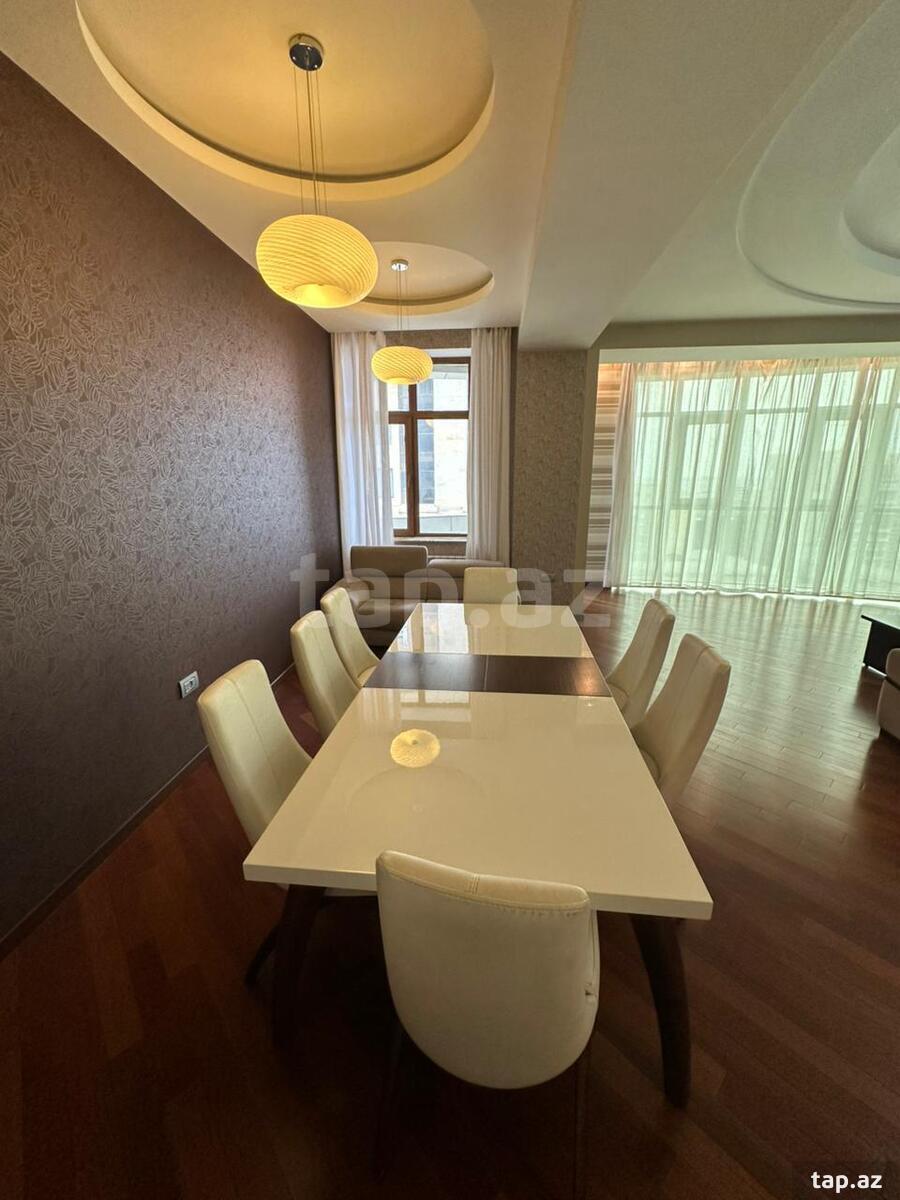 4-otaqlı yeni tikili kirayə verilir, Nəsimi r., 215 m² (5)
