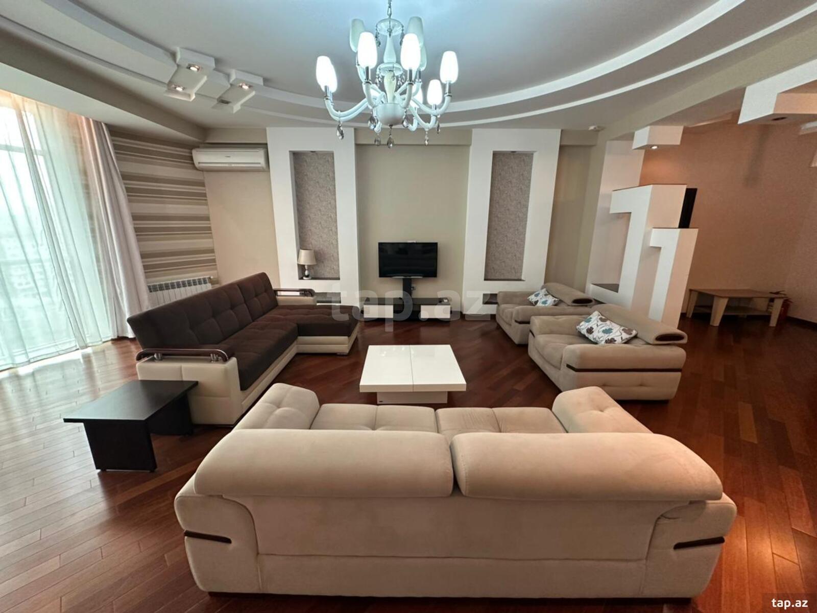 4-otaqlı yeni tikili kirayə verilir, Nəsimi r., 215 m² (6)