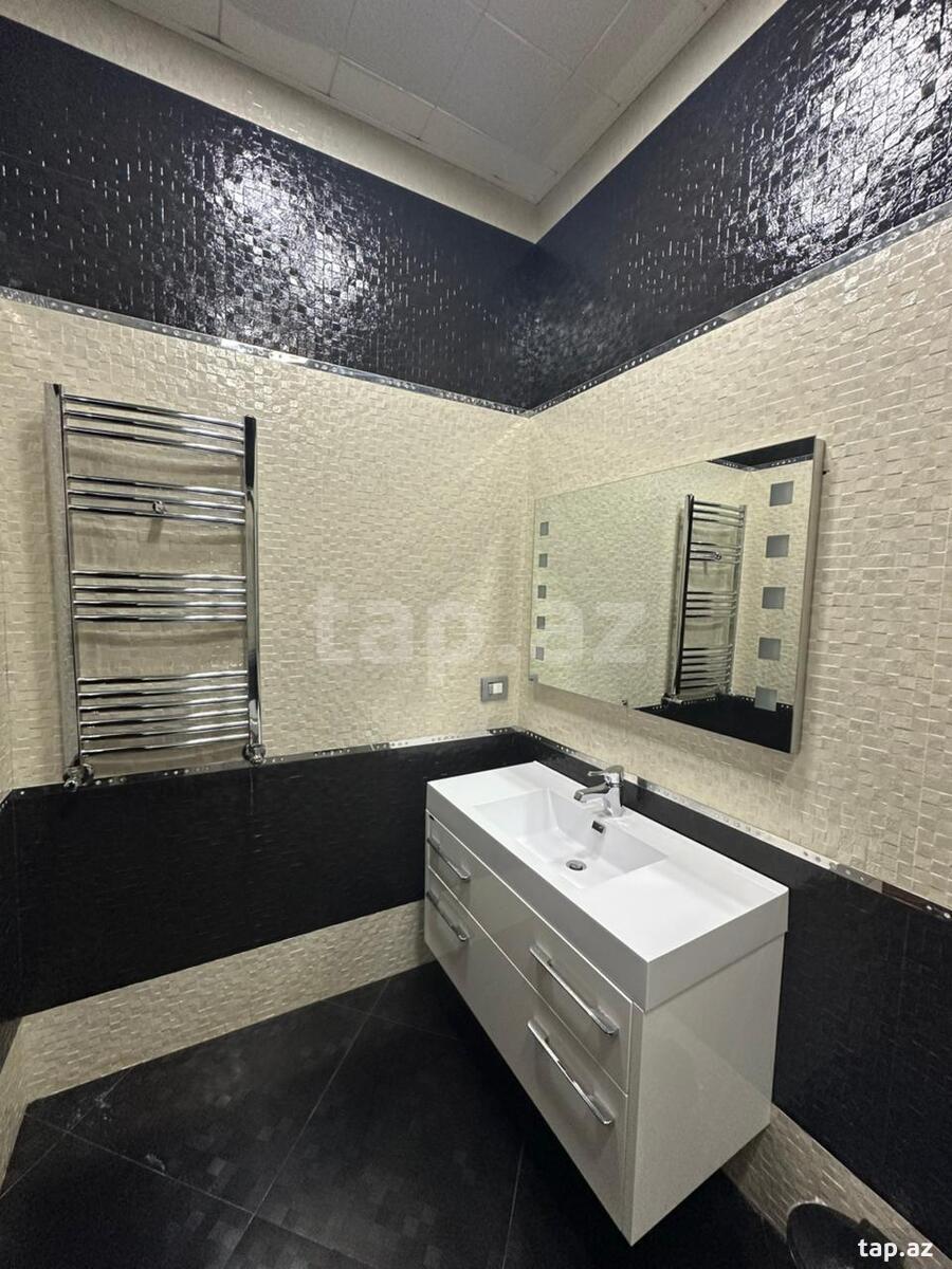 4-otaqlı yeni tikili kirayə verilir, Nəsimi r., 215 m² (10)