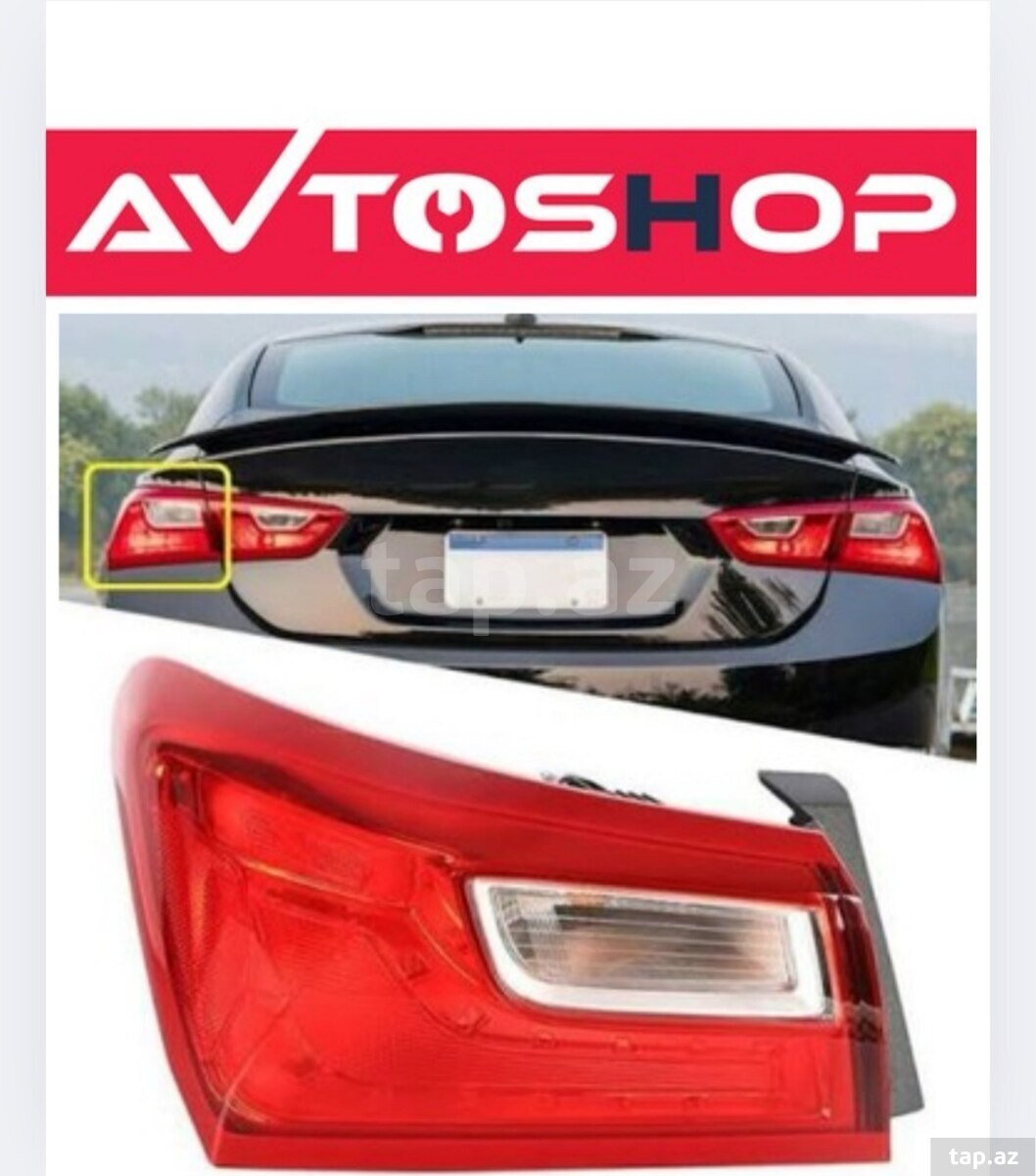 "Chevrolet Malibu 2016-2018" stop işığı
