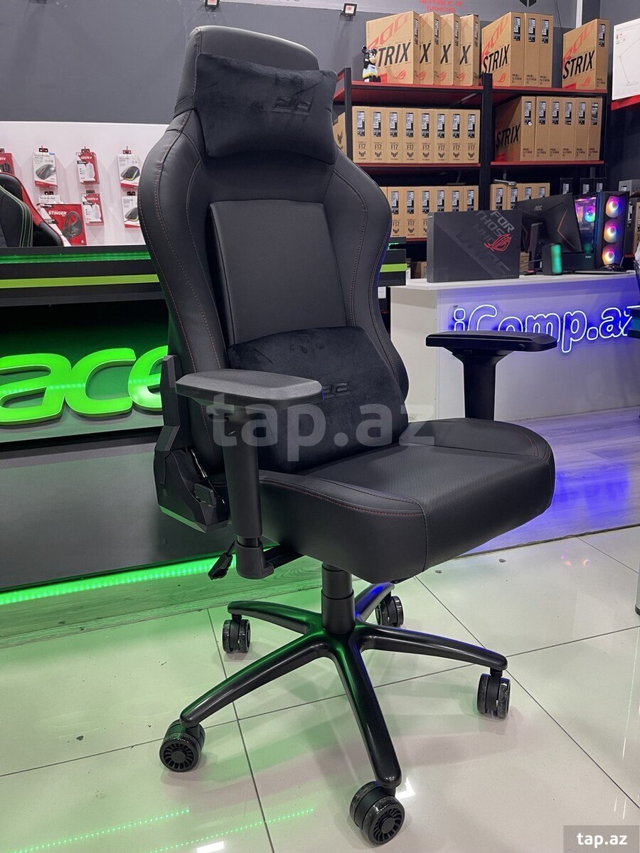 2E Gaming Chair BASAN Black​/Red Gen II (19)