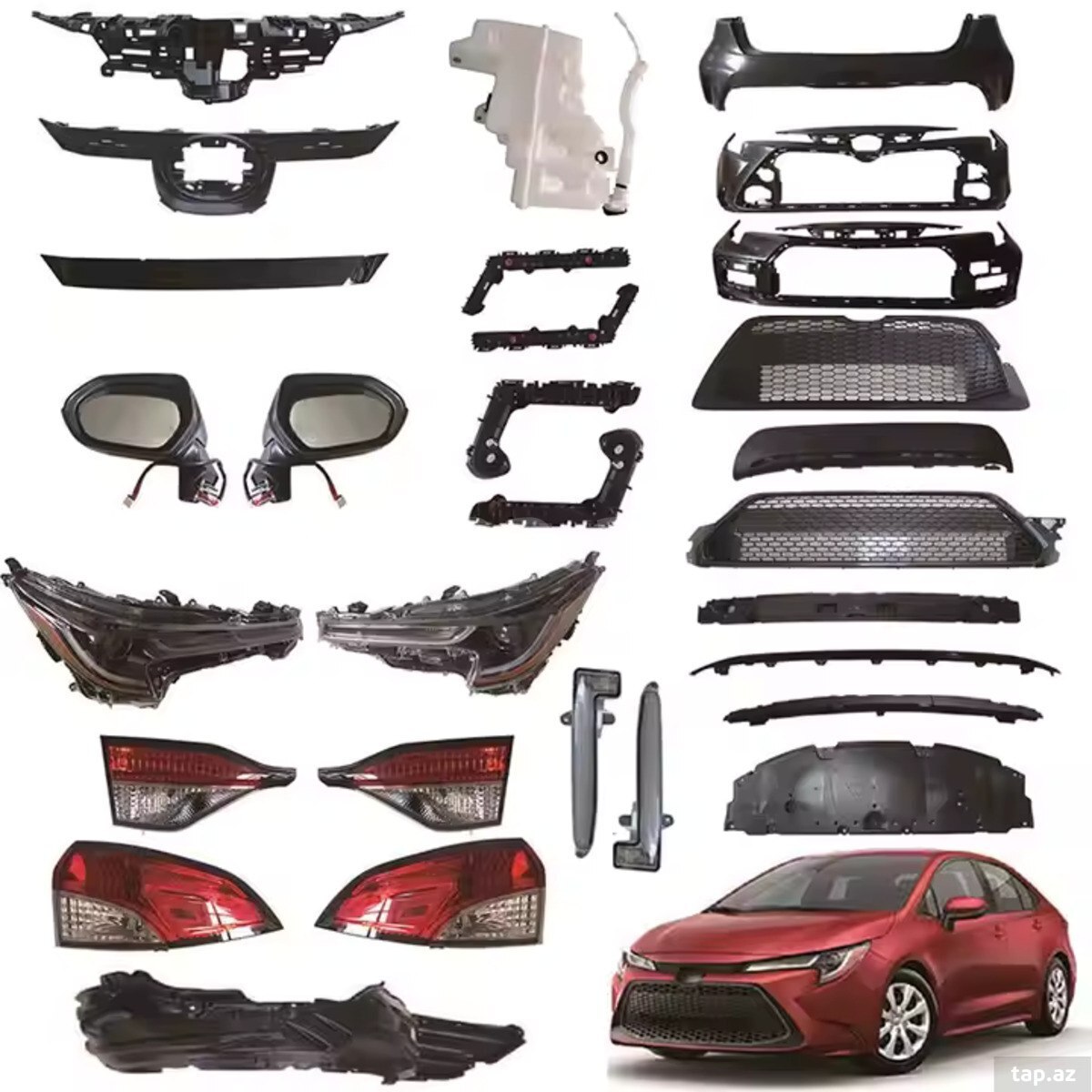 "Toyota Corolla" ehtiyat hissələri