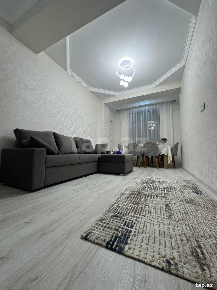 2-otaqlı yeni tikili kirayə verilir, İnşaatçılar m., 65 m²