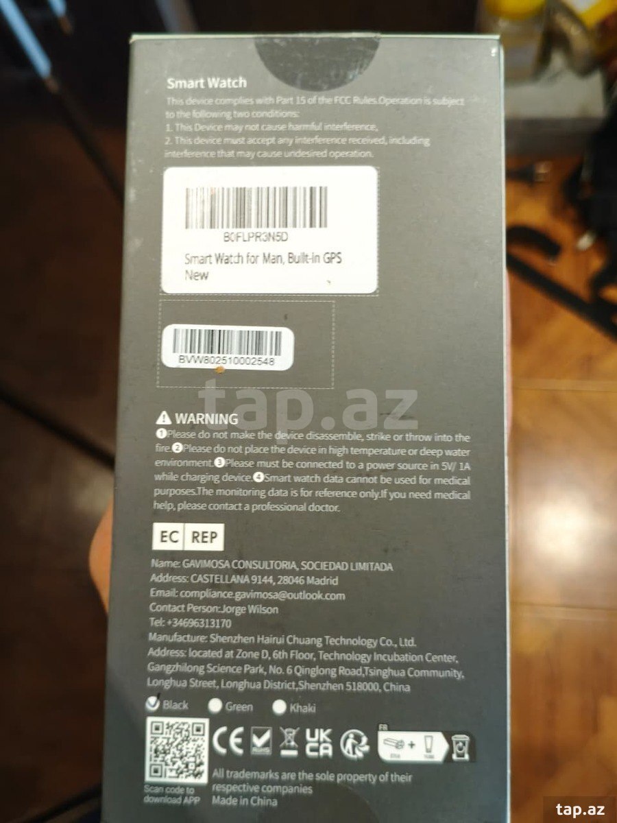 Smart Watch W66 Black (3)