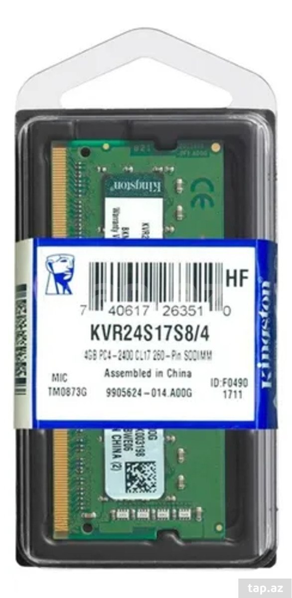 Kingston KVR24S17S8/8 8GB 2400Mhz DDR4