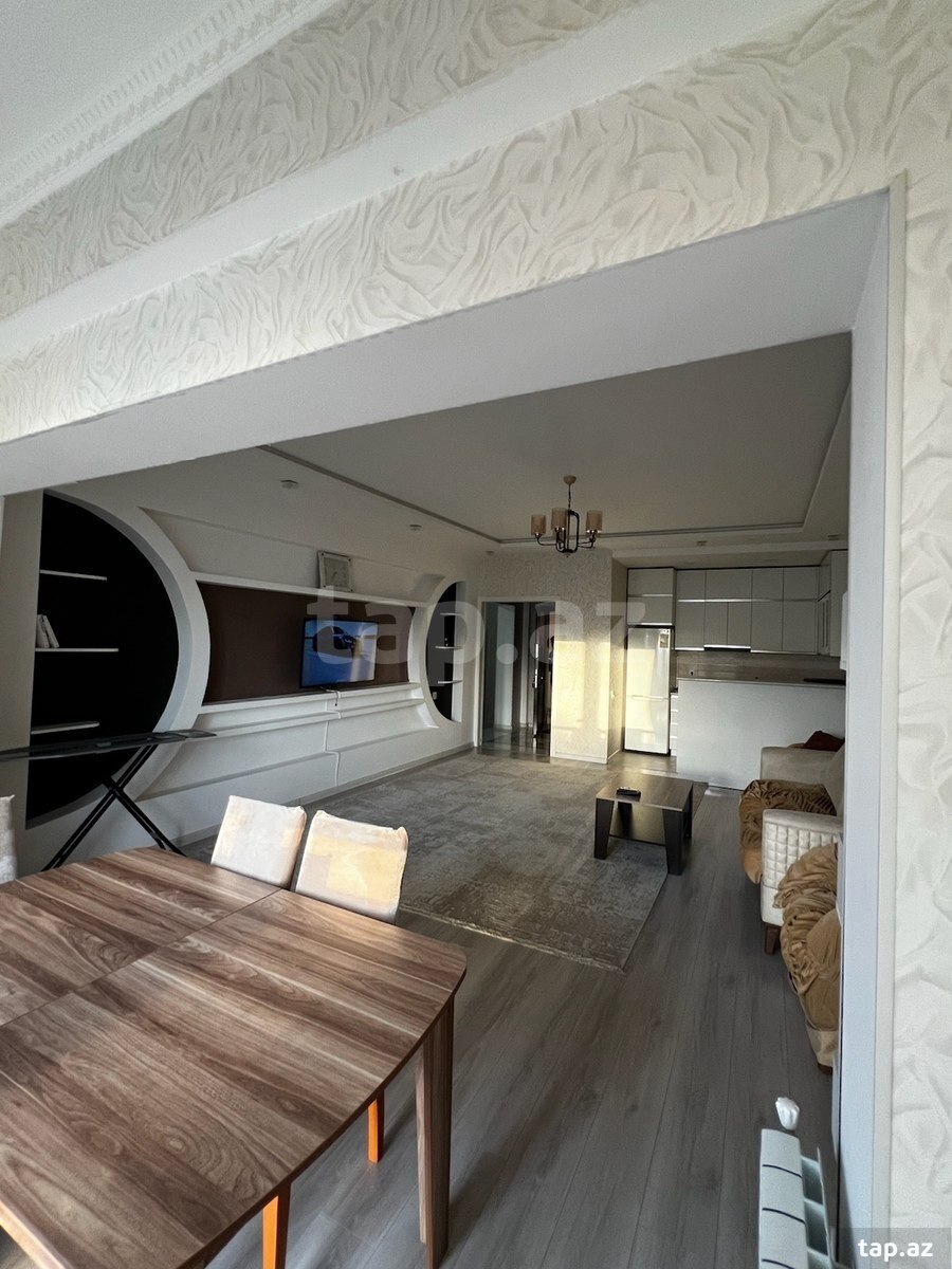 2-otaqlı yeni tikili kirayə verilir, Xətai m., 80 m² (9)