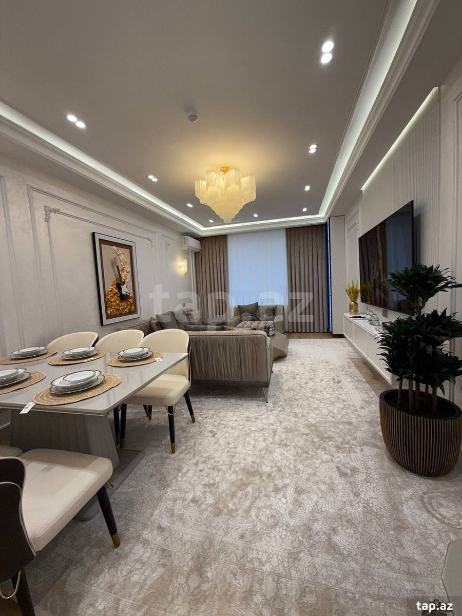 2-otaqlı yeni tikili kirayə verilir, Tbilisi pr., 108 m² (2)