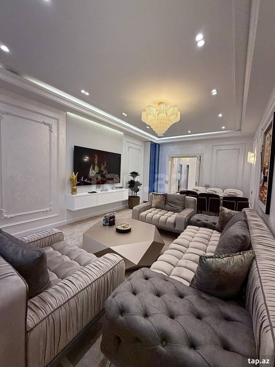 2-otaqlı yeni tikili kirayə verilir, Tbilisi pr., 108 m²