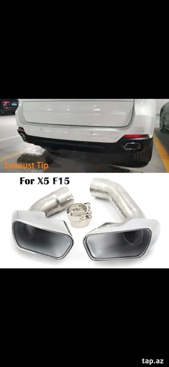 "BMW X5 F15" xrom səsboğucu başlığı