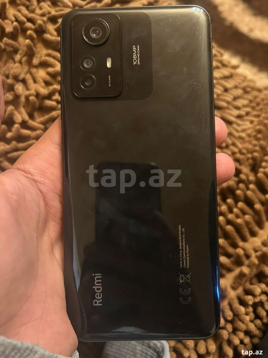 Xiaomi Redmi Note 12S Onyx Black 256GB/8GB