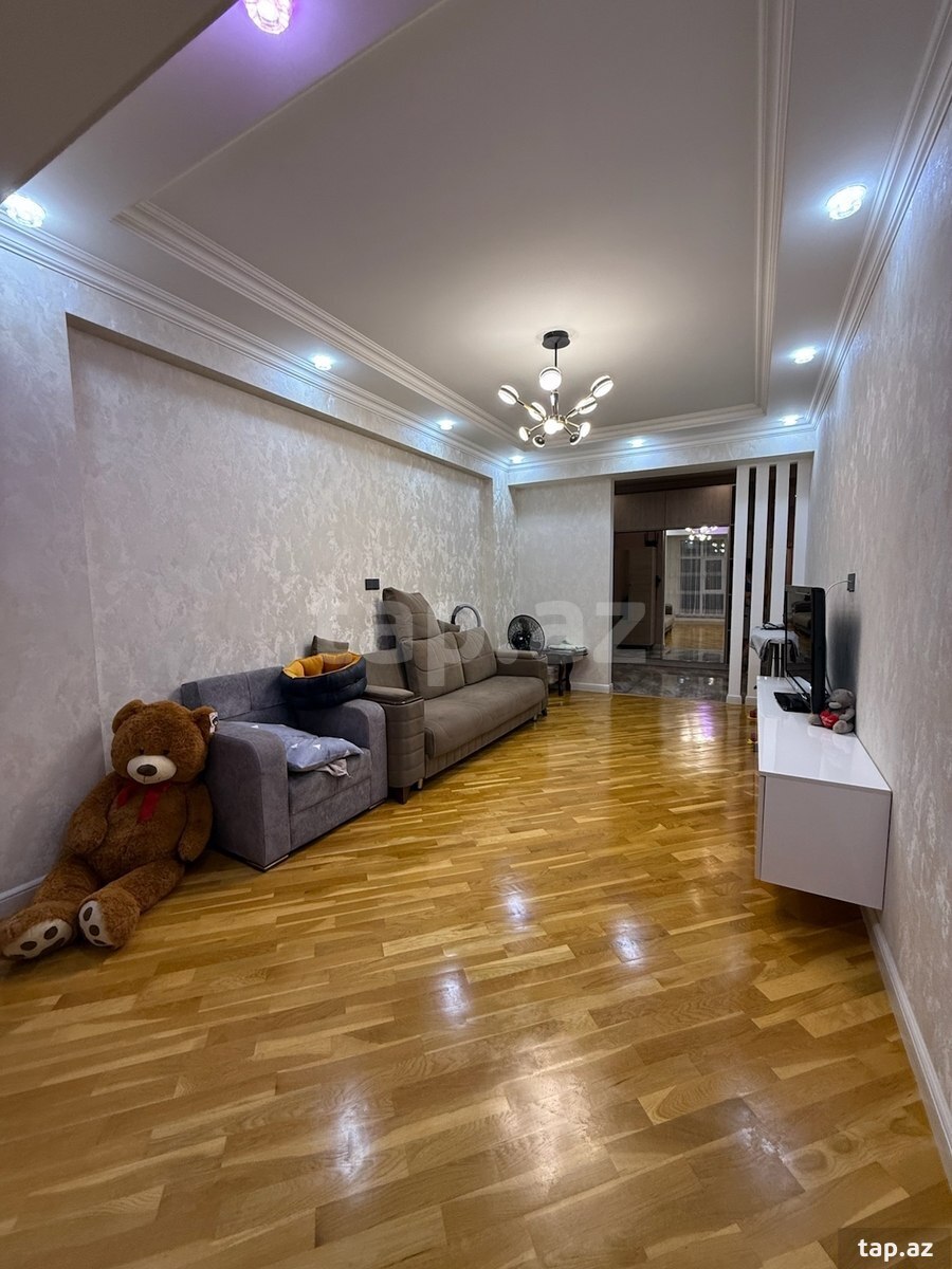 2-otaqlı yeni tikili, Abbas Mirzə Şərifzadə küç., 110 m² (4)