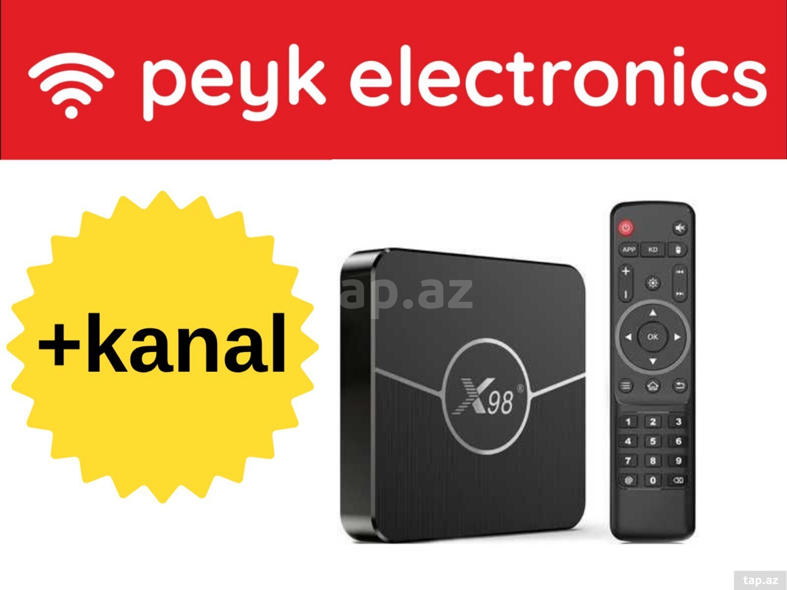 Smart TV Box | Android 9/10/11 əməliyyat sistemi | 4K UHD, Wi-Fi, Bluetooth dəstəkli (3)
