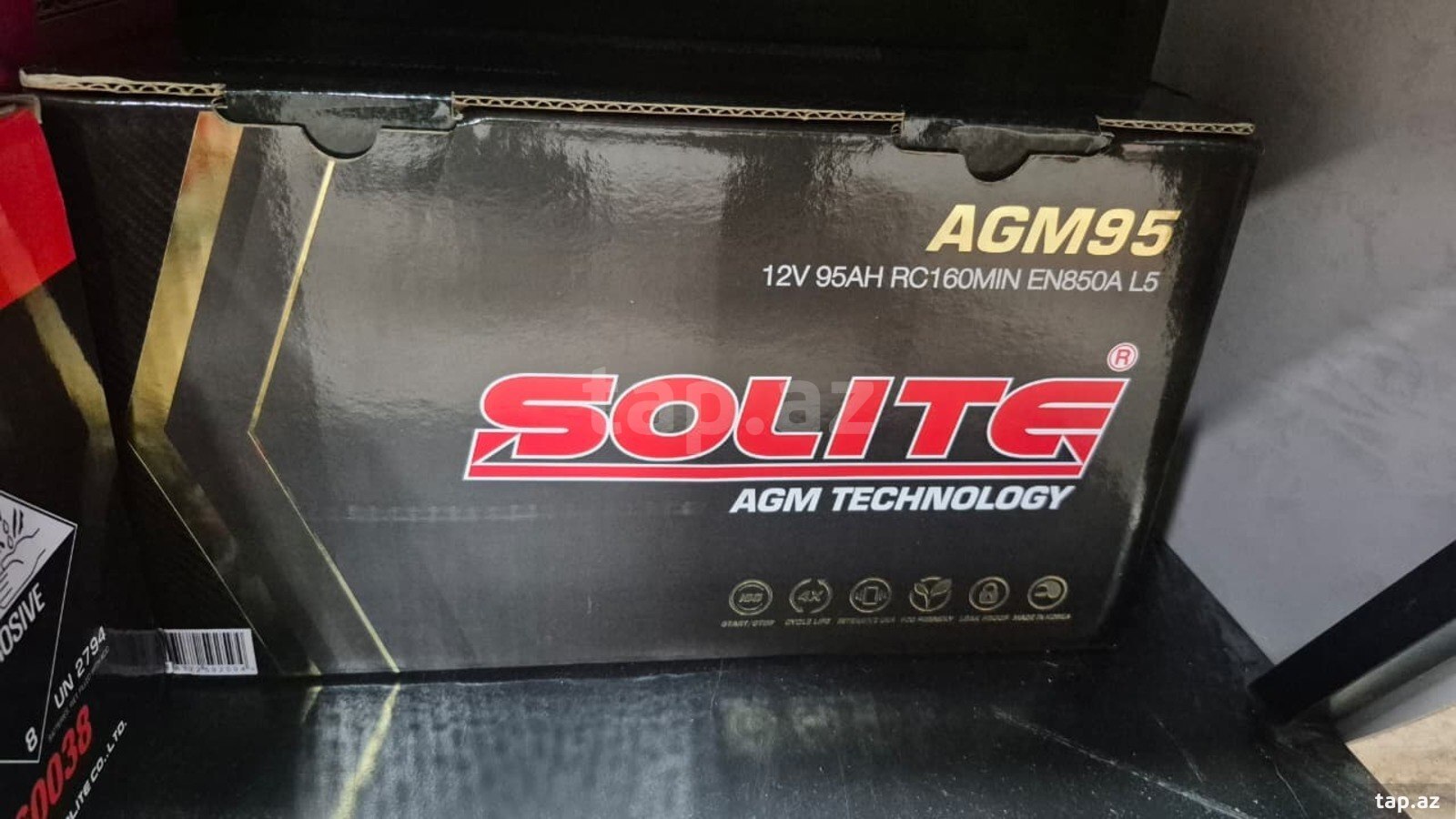 95 AH 12V SOLİTE AGM Akkumulyator