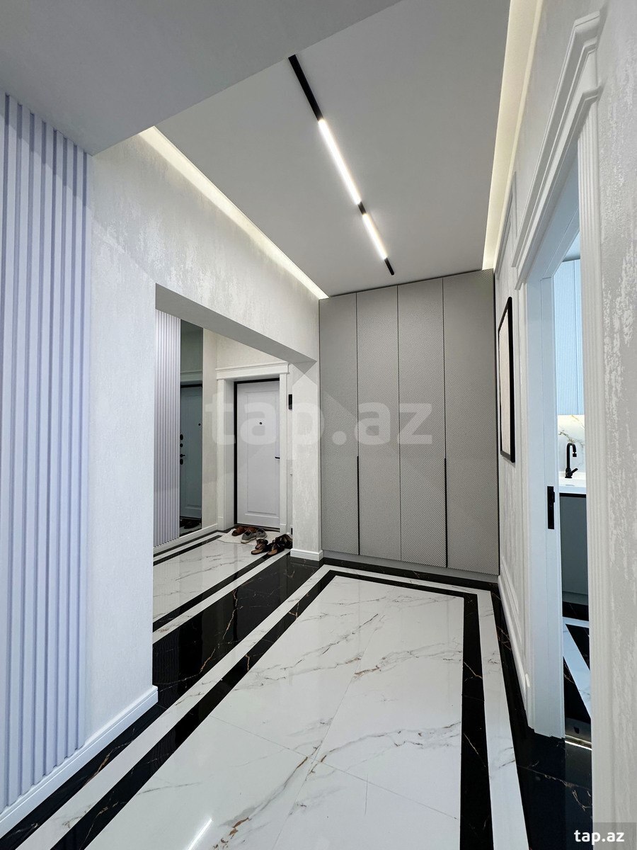 3-otaqlı yeni tikili, Ə. Əliyev küç., 102 m²