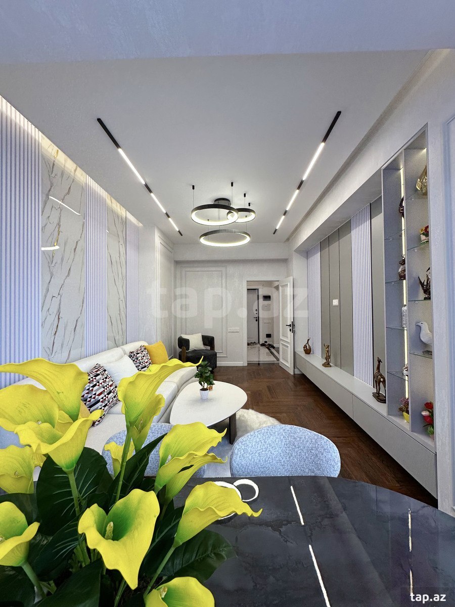 3-otaqlı yeni tikili, Ə. Əliyev küç., 102 m²