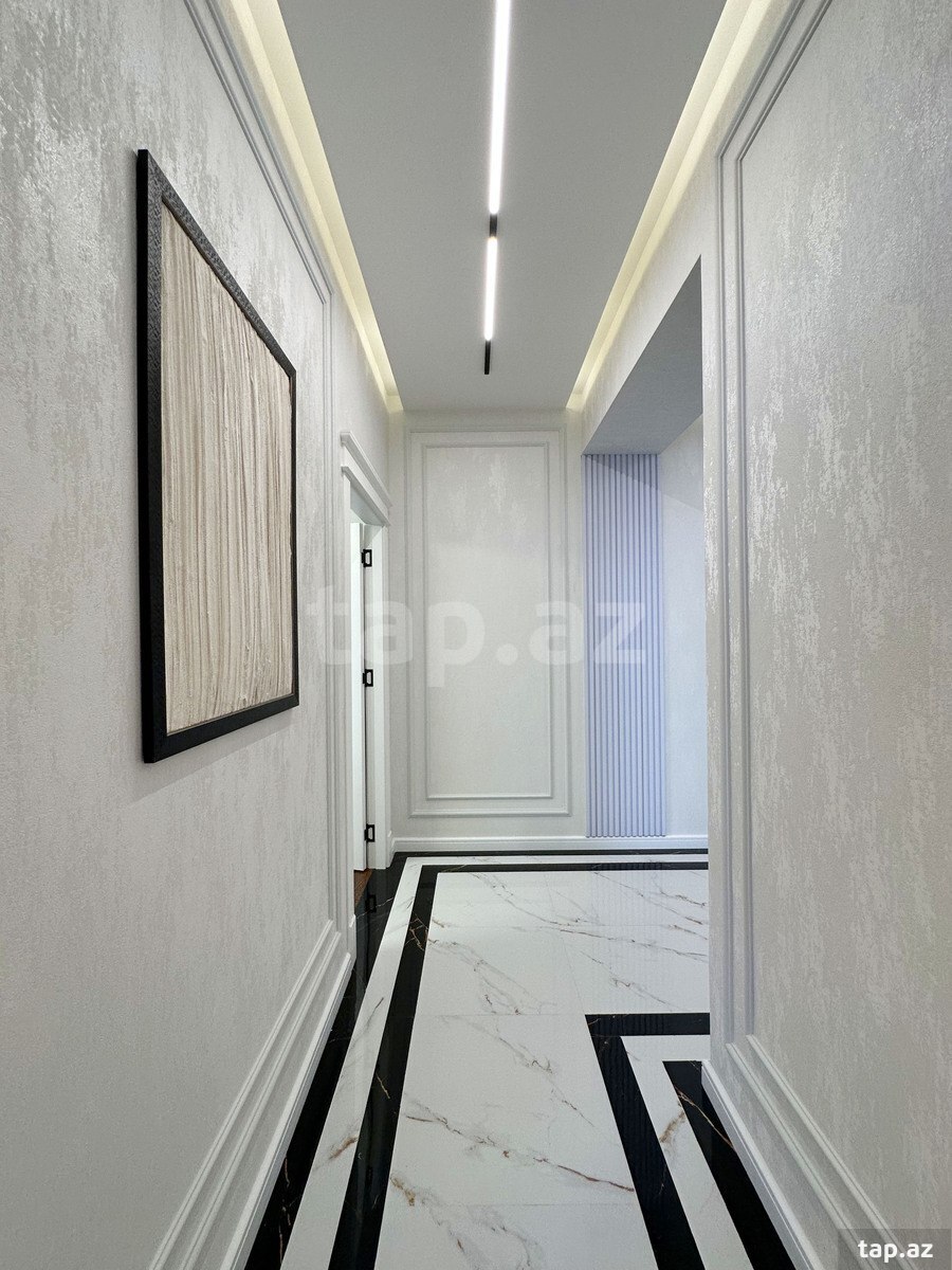 3-otaqlı yeni tikili, Ə. Əliyev küç., 102 m²