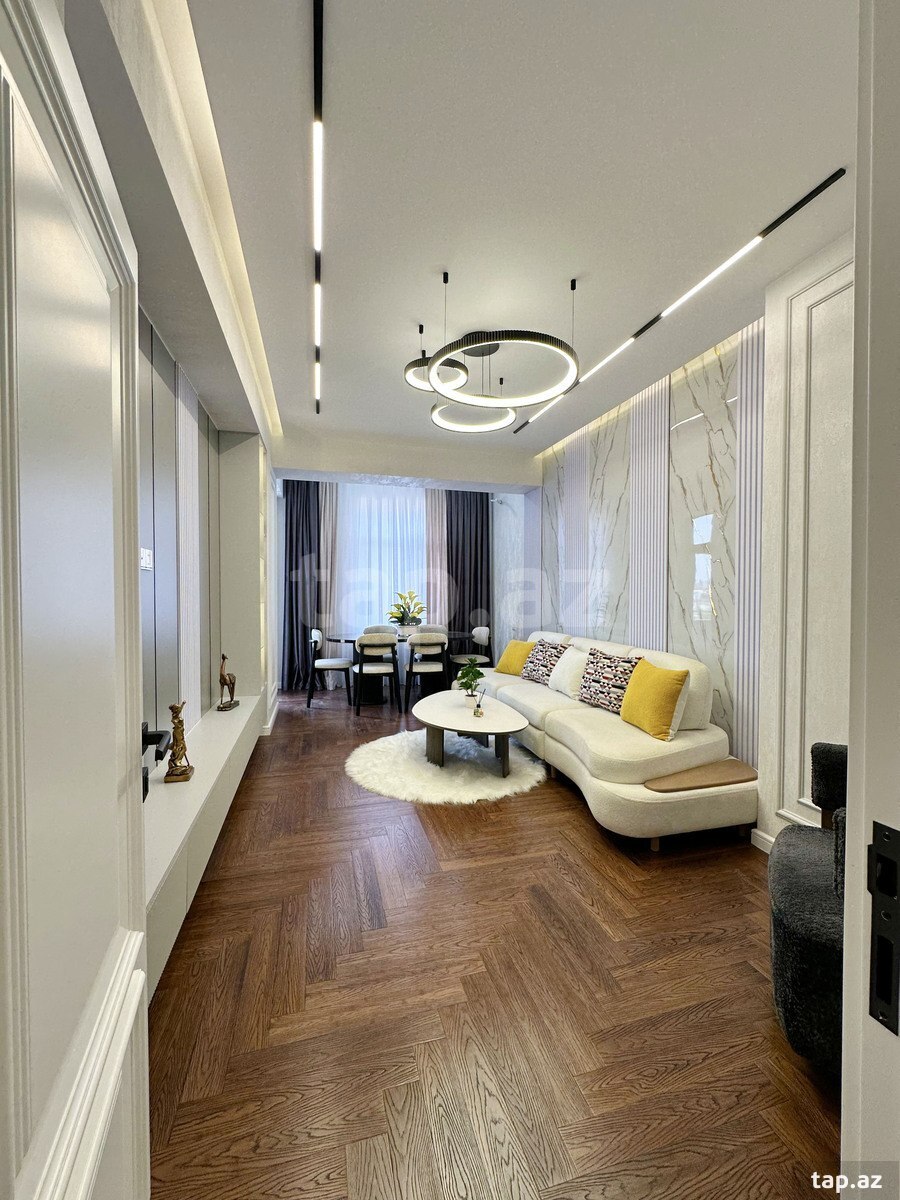 3-otaqlı yeni tikili, Ə. Əliyev küç., 102 m²