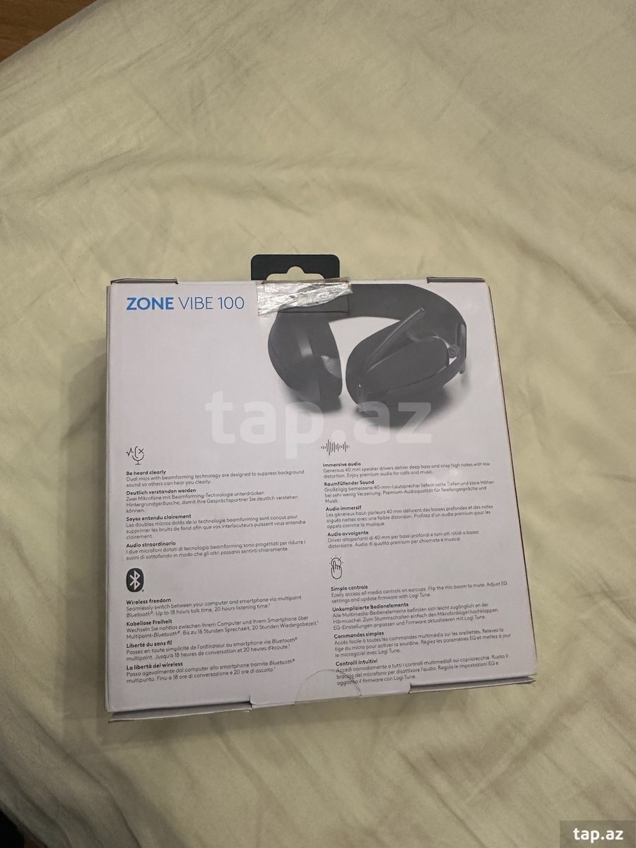 Qulaqlıq "Logitech zone vibe 100" (2)