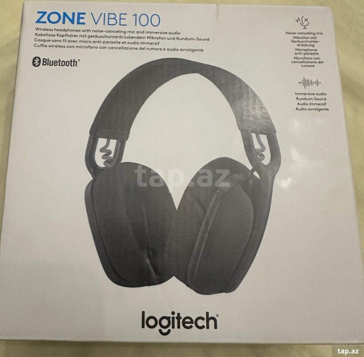 Qulaqlıq "Logitech zone vibe 100"