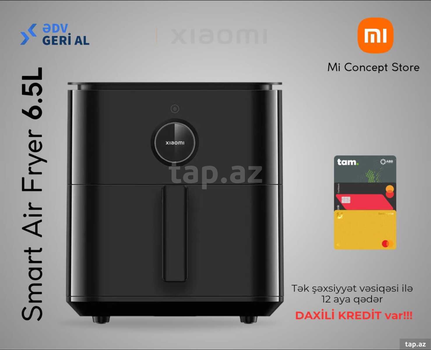 Fritür "Xiaomi Smart Air Fryer 6.5L"