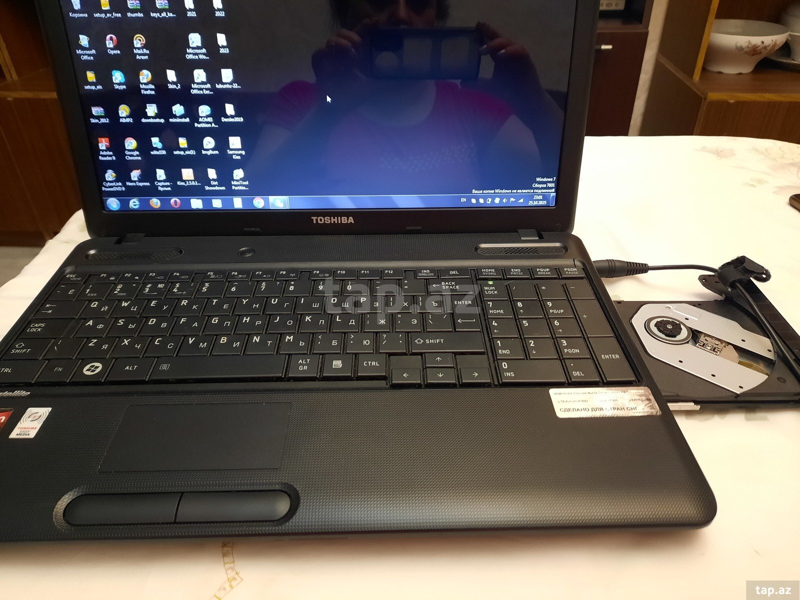 Noutbuk "Toshiba" (2)