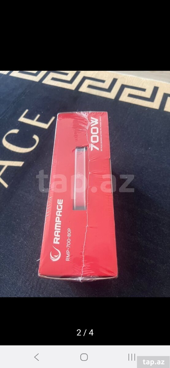 Qida bloku "RAMPAGE 700W+80BRONZE" (4)