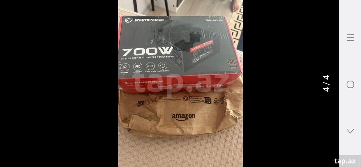 Qida bloku "RAMPAGE 700W+80BRONZE"