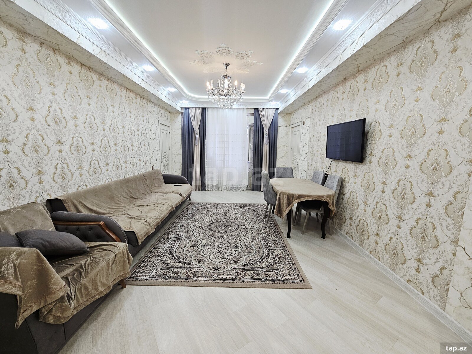 4-otaqlı yeni tikili, Masazır qəs., 84 m²