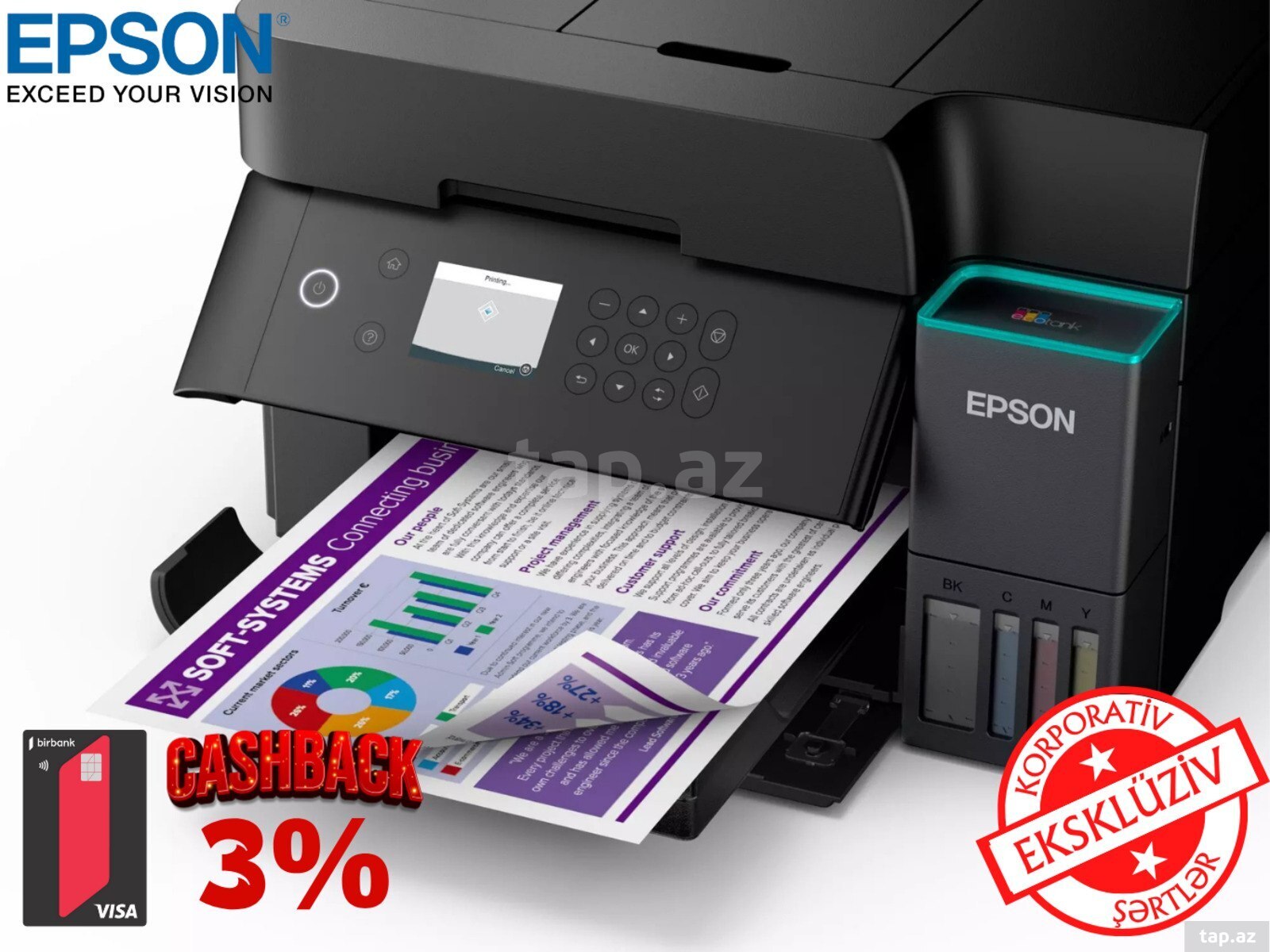 Printer "Epson EcoTank L6370 C11CL43405"