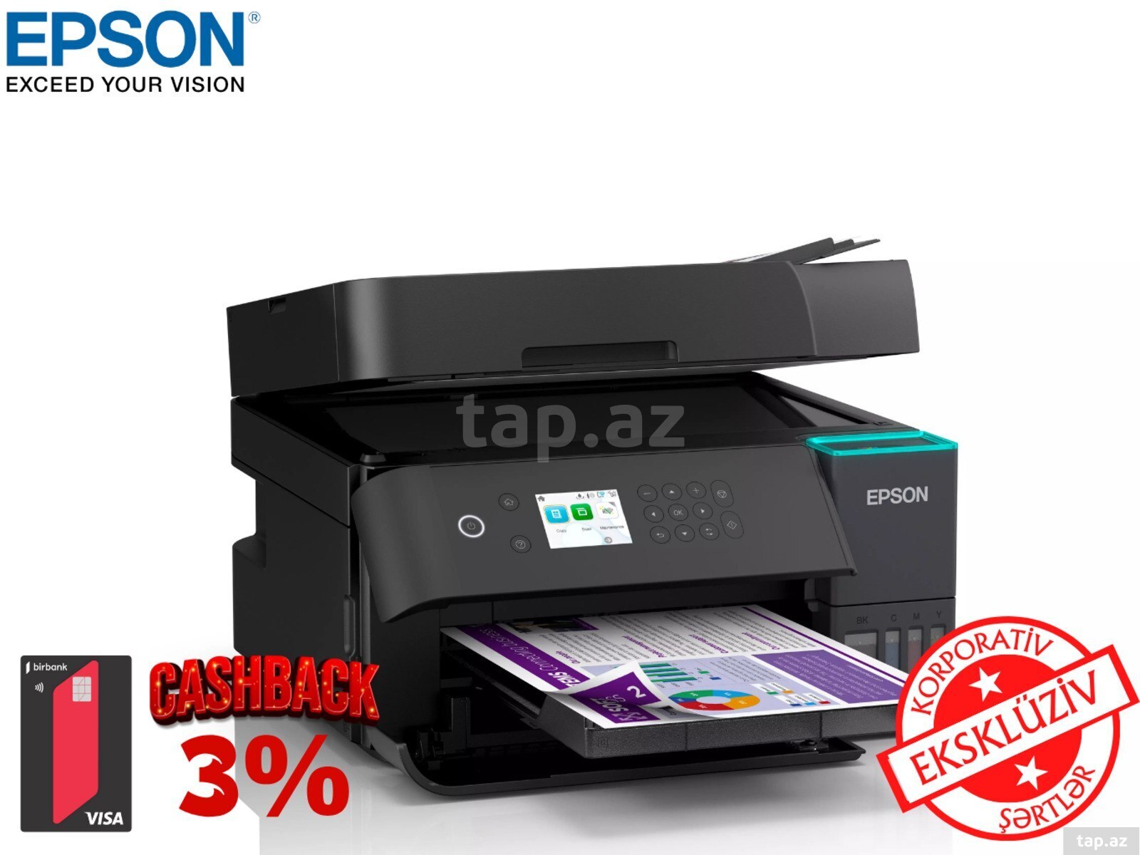Printer "Epson EcoTank L6370 C11CL43405" (8)