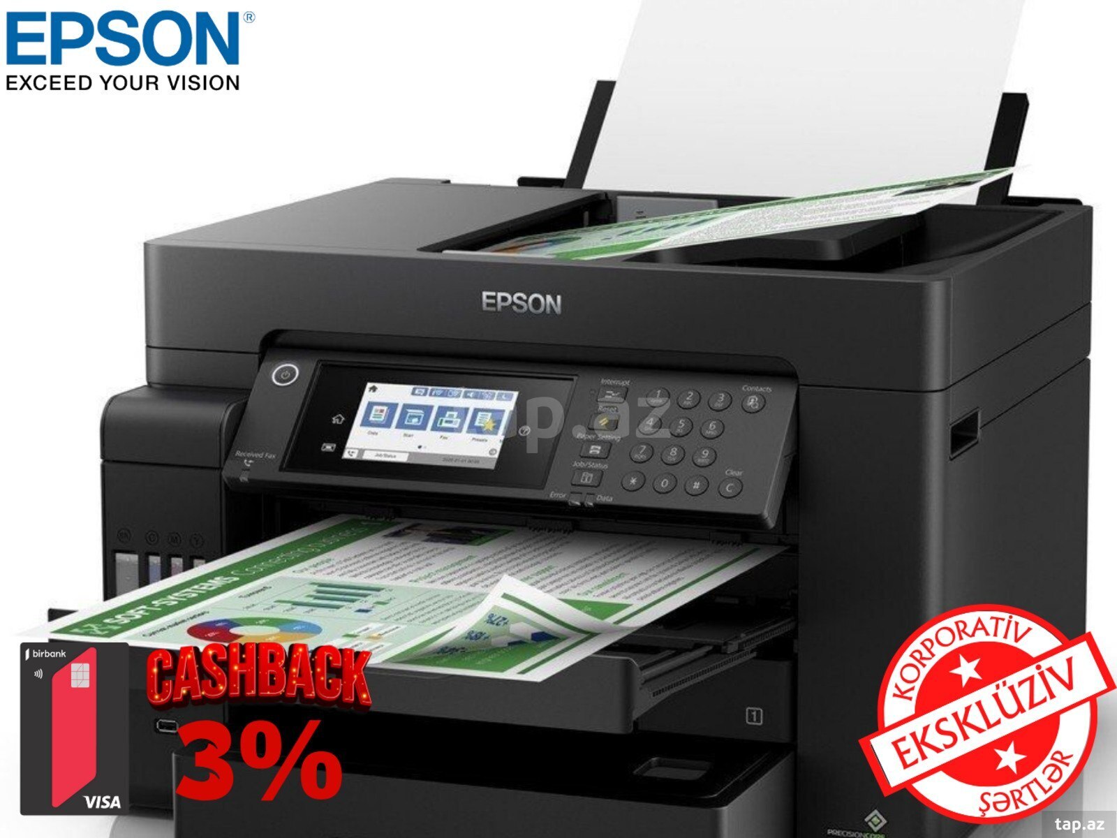 Printer "Epson L15150 CIS C11CH72404"