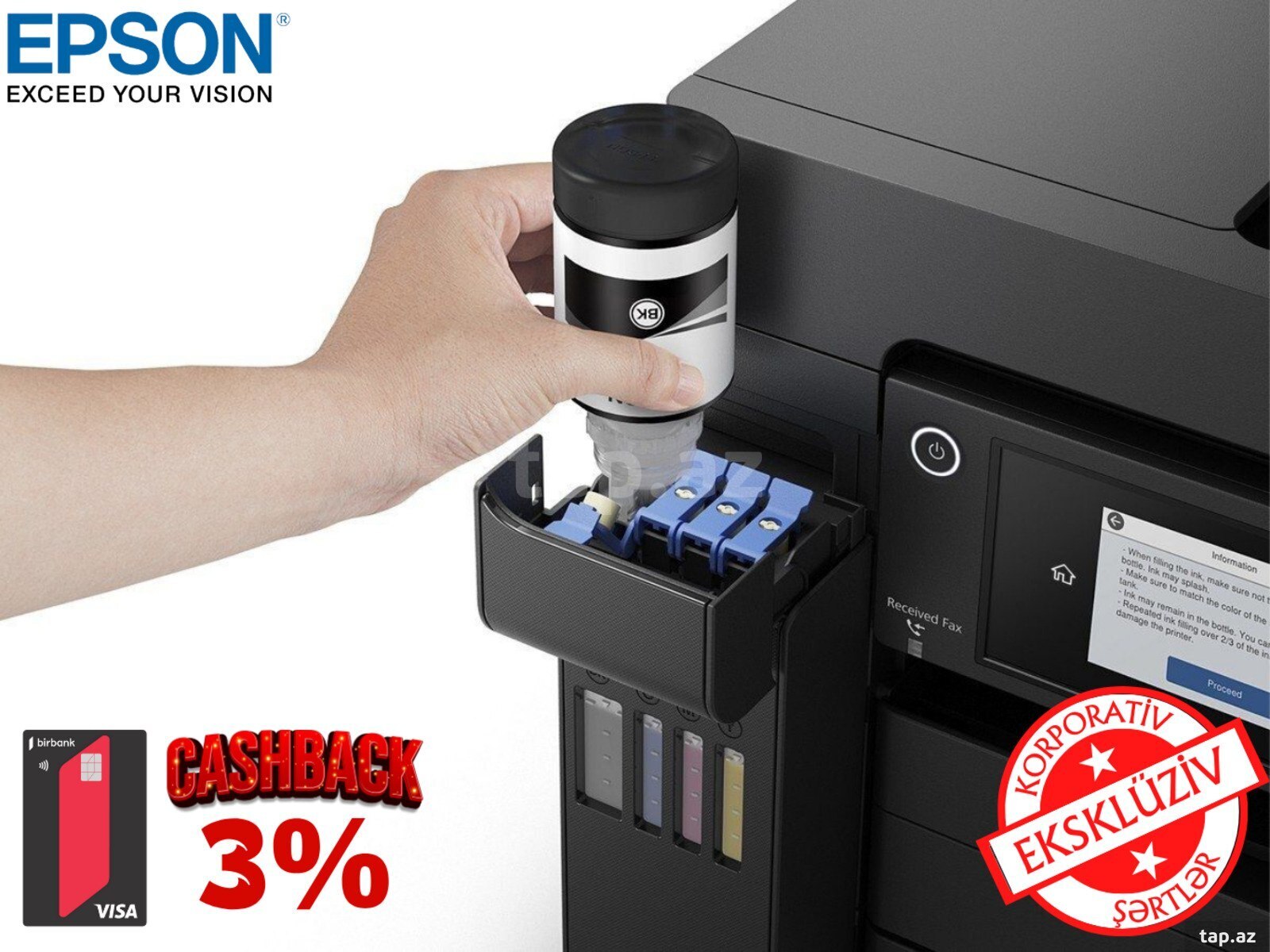 Printer "Epson L15150 CIS C11CH72404" (3)
