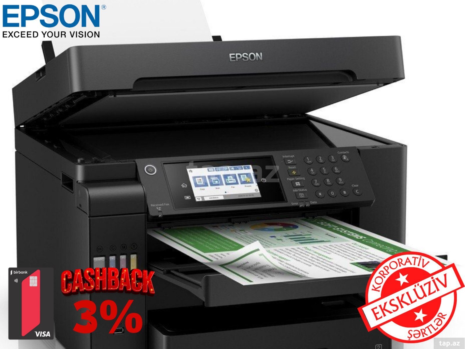 Printer "Epson L15150 CIS C11CH72404" (6)