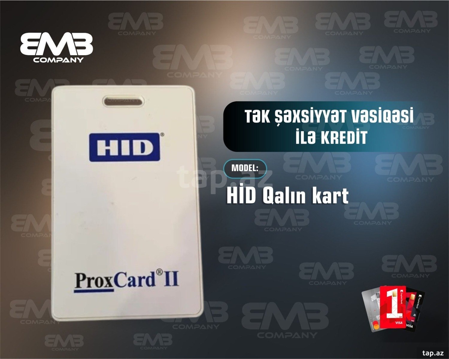 HID qalın kart