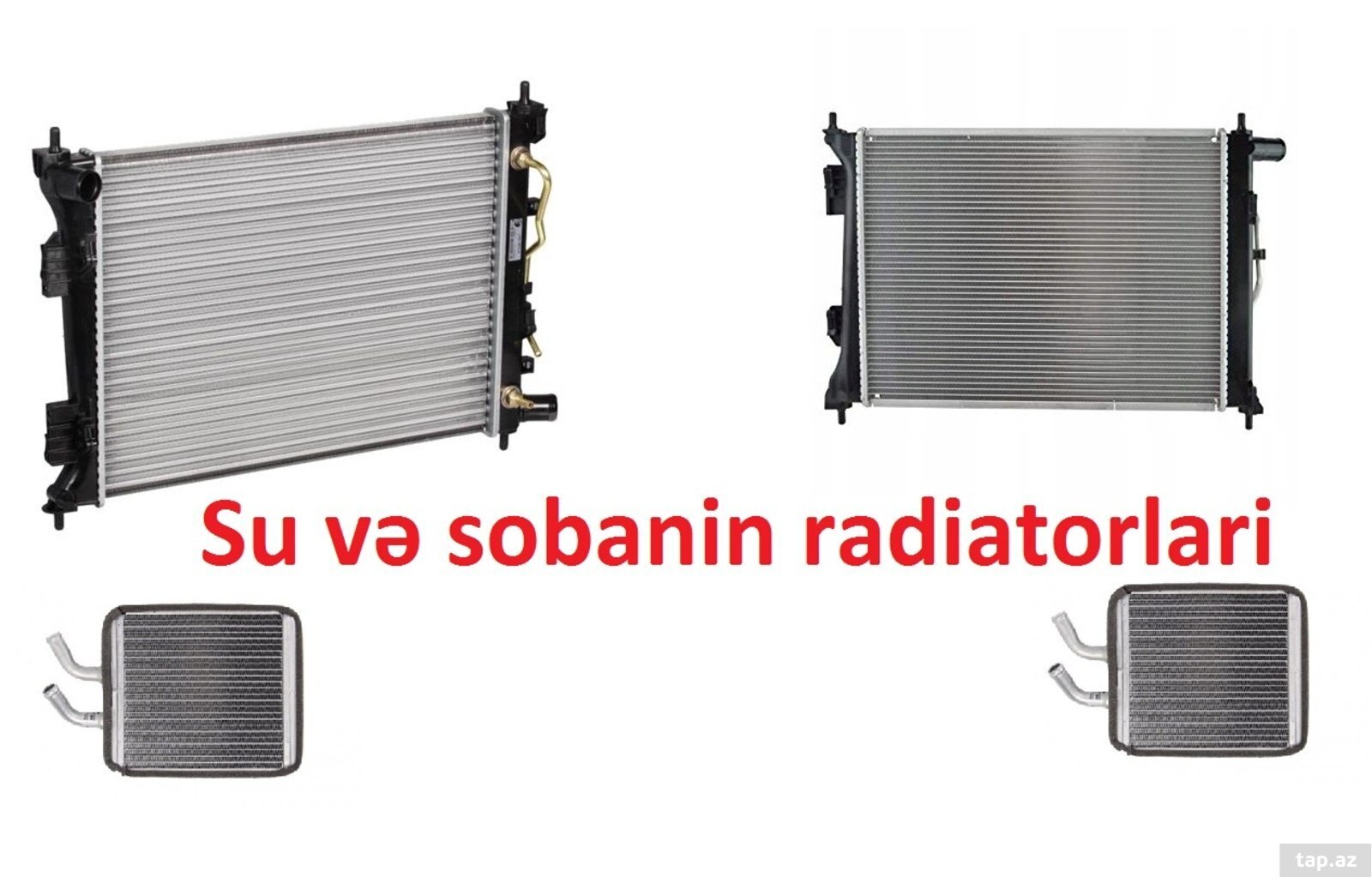 "Kia Rio/X-line 2000-2024" su və sobanın radiatorları
