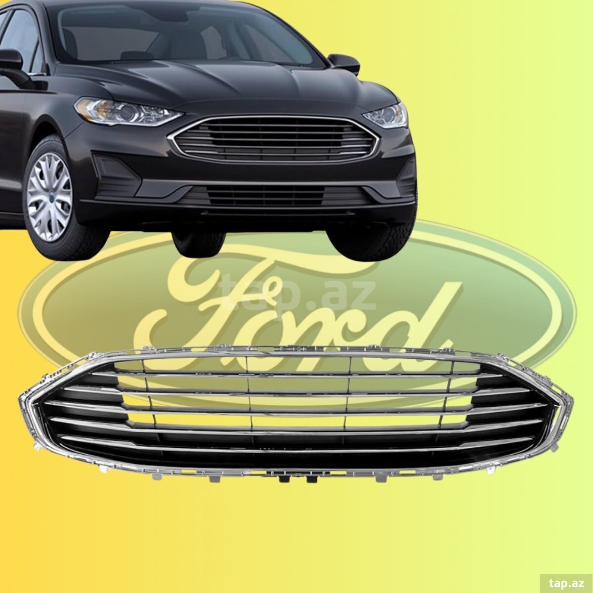 "Ford Fusion" radiator barmaqlığı  (2)