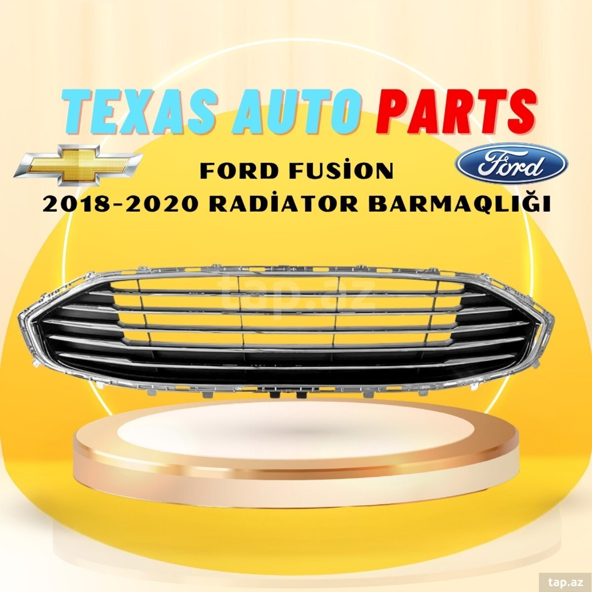 "Ford Fusion" radiator barmaqlığı 