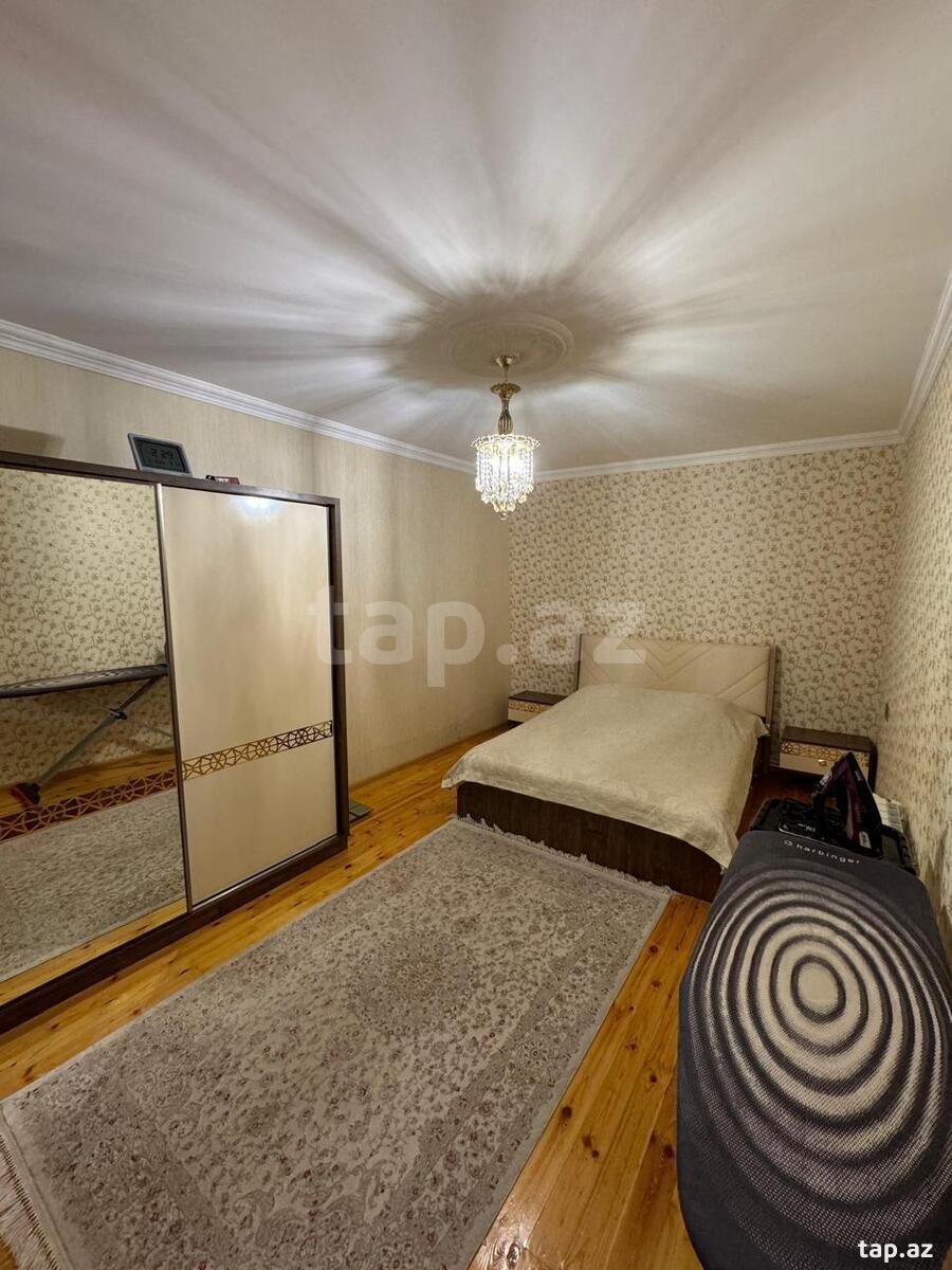 3-otaqlı mənzil kirayə verilir, Sahil m., 80 m²